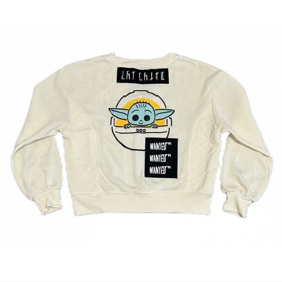 Disney Parks Star Wars The Mandalorian The Child Sweatshirt (Adult) Size S - Picture 6 of 6